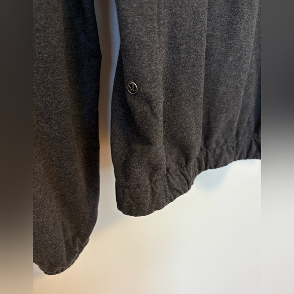 LULULEMON After All Pullover Sweatshirt in Heathered Black Grey , sz : 8 - Picture 10 of 13